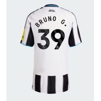 Billige Fotballdrakt Newcastle United Bruno Guimaraes #39 Replika Hjemmedrakt Dame 2025-26 Kortermet